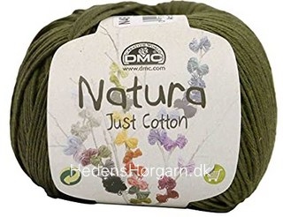 DMC Natura Just Cotton farve 46 Jægergrøn